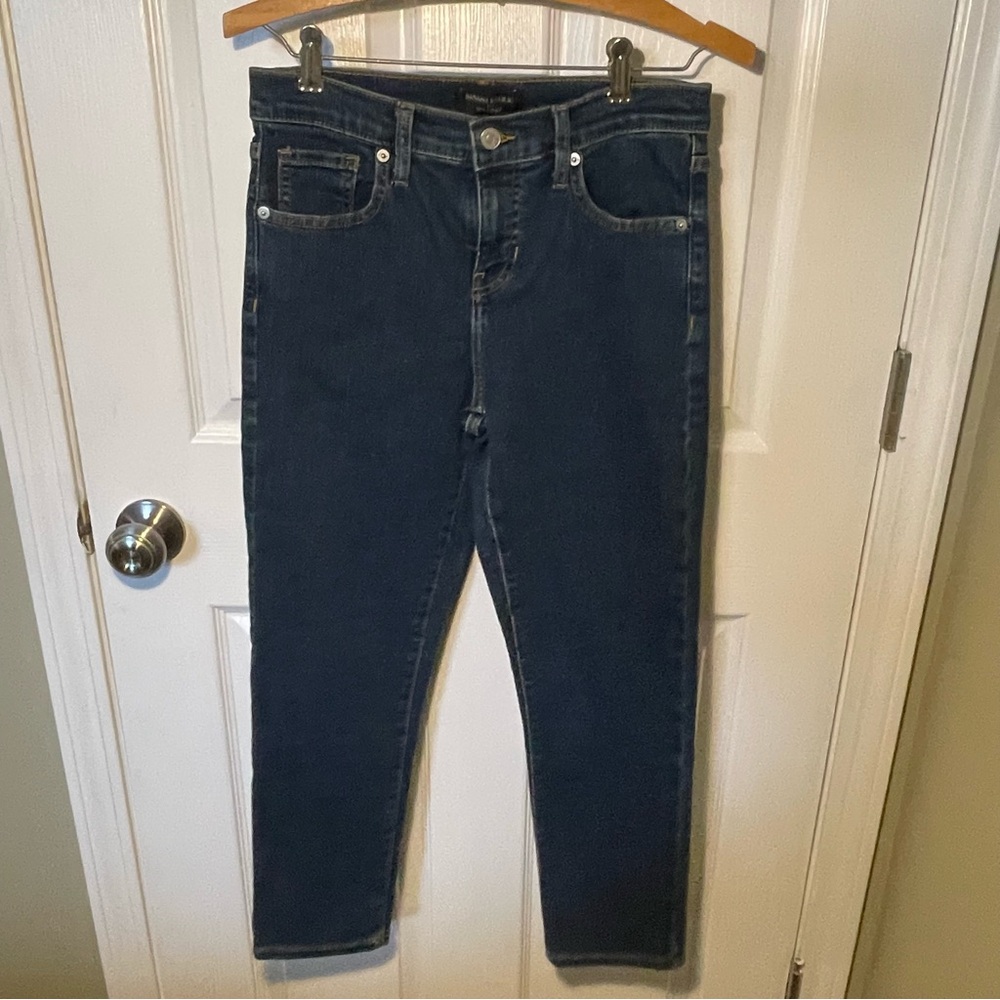 Banana‎ Republic Womens Drk Blue High Rise Petite 2 Inseem 26”